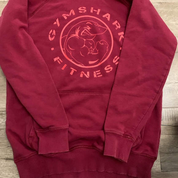 Gymshark Maroon Fitness Hoodie - Picture 3 of 5